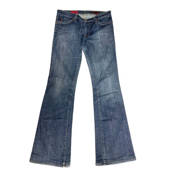 AG Jeans, Adriano Goldschmied, The Angel, Dark Wash, Bootcut, Ladies Sz 30 Reg - Picture 1 of 9